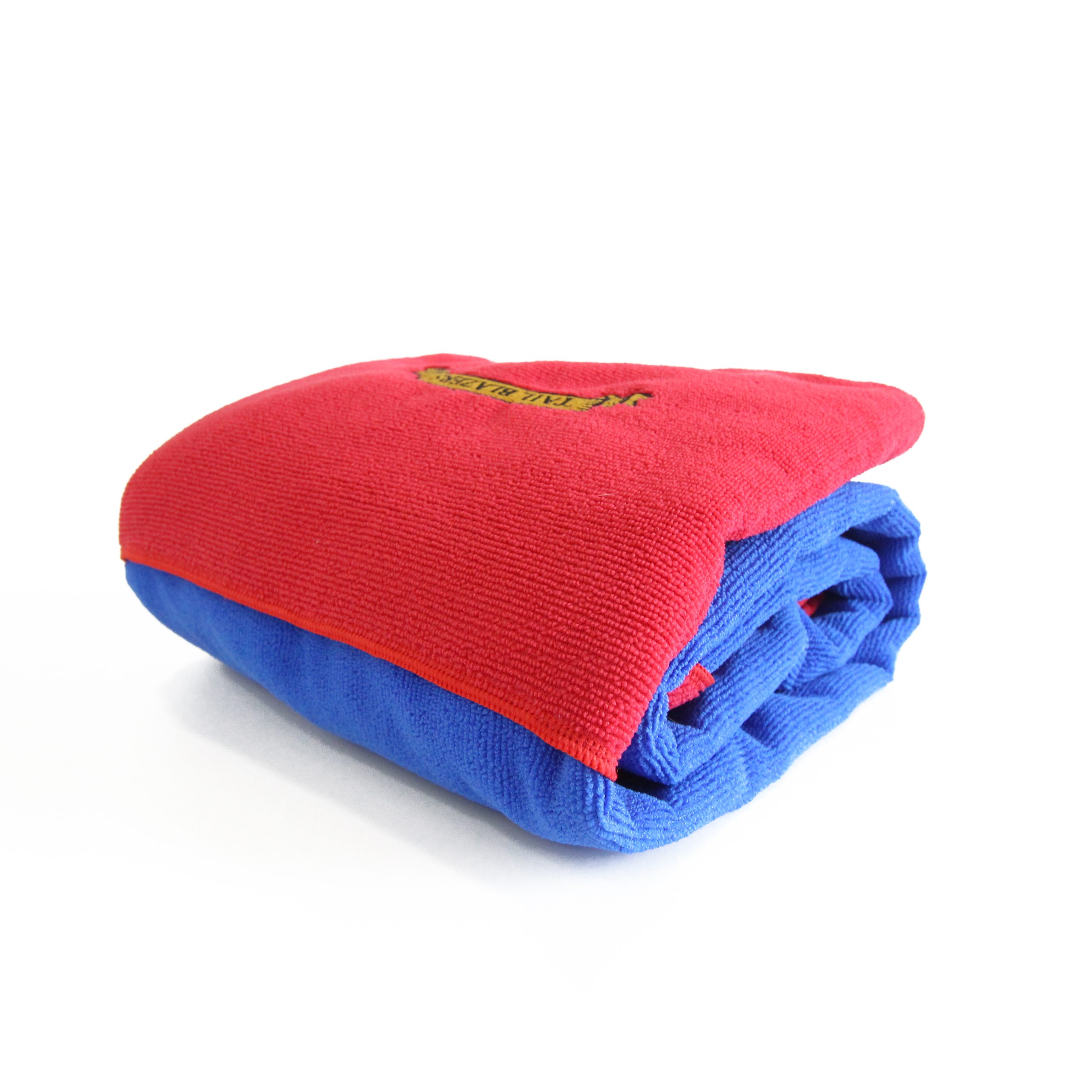 Dog drying towel blue and red Dog drying towel blue and red_main