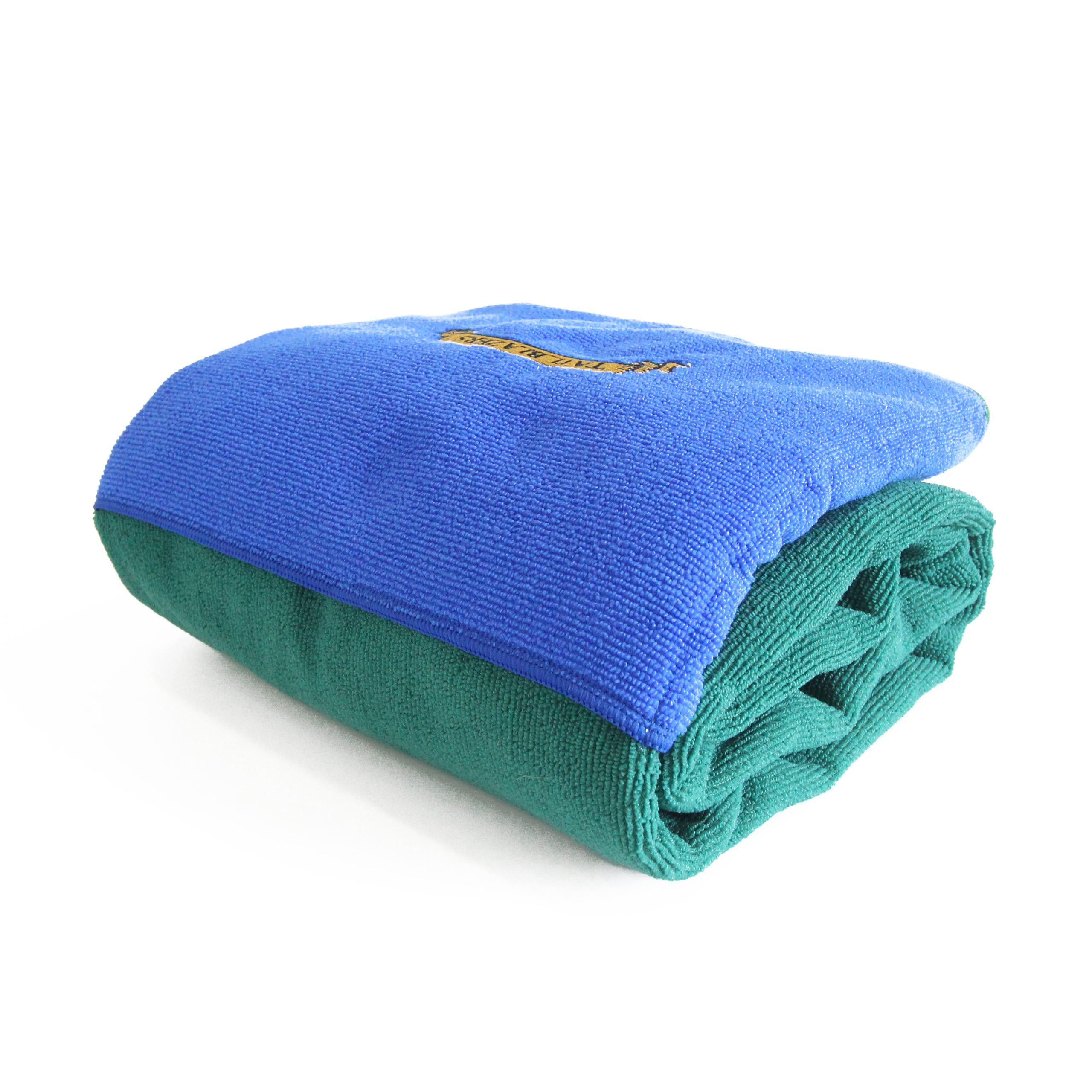 Dog drying towel green and blue Dog drying towel green and blue_main